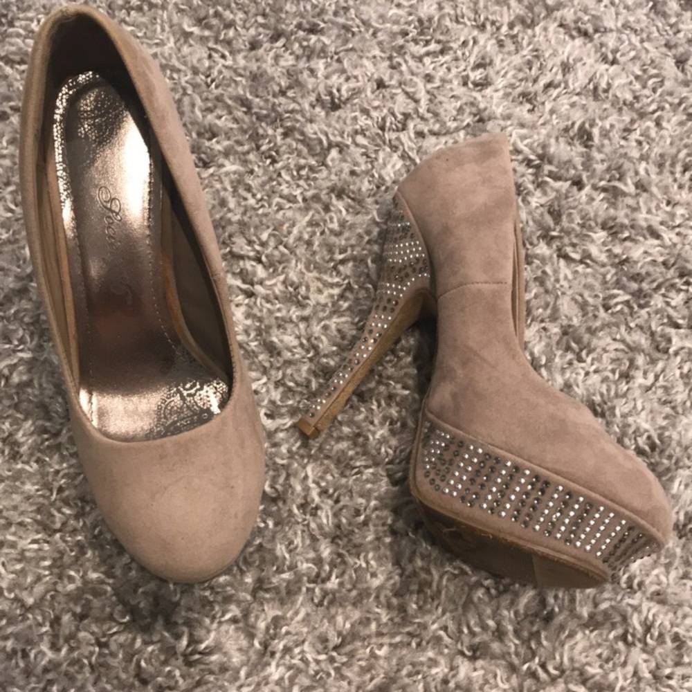 One time worn heels